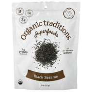 <img alt="Organic Traditions, Superfoods, Black Sesame, 8 oz (227 g)" title="Organic Traditions, Superfoods, Black Sesame, 8 oz (227 g),"