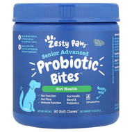 <img alt="Zesty Paws, Senior Advanced Probiotic Bites, For Dogs, Senior, Chicken, 90 Soft Chews, 11.1 oz (315 g)" title="Zesty Paws, Senior Advanced Probiotic Bites, For Dogs, Senior, Chicken, 90 Soft Chews, 11.1 oz (315 g),"