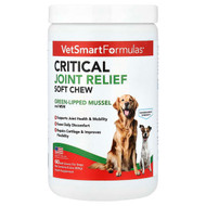 <img alt="VetSmart Formulas, Critical Joint Relief Soft Chew, For Dogs, 60 Soft Chews, 6.3 oz (180 g)" title="VetSmart Formulas, Critical Joint Relief Soft Chew, For Dogs, 60 Soft Chews, 6.3 oz (180 g),"
