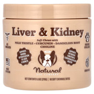 <img alt="Natural Dog Company, Liver & Kidney, For Dogs, All Ages, 90 Soft Chewable Bites, 9.5 oz (270 g)" title="Natural Dog Company, Liver & Kidney, For Dogs, All Ages, 90 Soft Chewable Bites, 9.5 oz (270 g),"