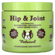 <img alt="Natural Dog Company, Hip & Joint, For Dogs, All Ages, 90 Soft Chewable Bites, 9.5 oz (270 g)" title="Natural Dog Company, Hip & Joint, For Dogs, All Ages, 90 Soft Chewable Bites, 9.5 oz (270 g),"