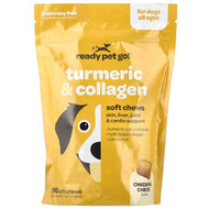<img alt="Ready Pet Go, Turmeric & Collagen, For Dogs, All Ages, Chicken & Cheese, 90 Soft Chews, 12.7 oz (360 g)" title="Ready Pet Go, Turmeric & Collagen, For Dogs, All Ages, Chicken & Cheese, 90 Soft Chews, 12.7 oz (360 g),"
