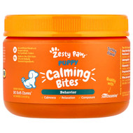 <img alt="Zesty Paws, Puppy Calming Bites, For Dogs, Turkey, 90 Soft Chews, 5.5 oz (157 g)" title="Zesty Paws, Puppy Calming Bites, For Dogs, Turkey, 90 Soft Chews, 5.5 oz (157 g),"