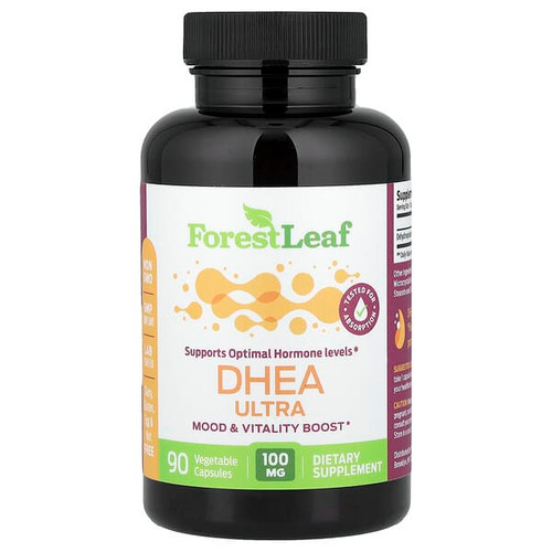 <img alt="Forest Leaf, DHEA Ultra , 100 mg , 90 Vegetable Capsules" title="Forest Leaf, DHEA Ultra , 100 mg , 90 Vegetable Capsules,"