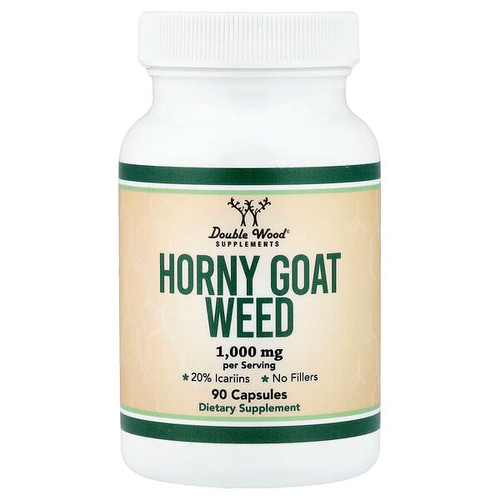 <img alt="Double Wood Supplements, Horny Goat Weed, 90 Capsules (500 mg per Capsule)" title="Double Wood Supplements, Horny Goat Weed, 90 Capsules (500 mg per Capsule),"