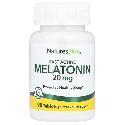 <img alt="NaturesPlus, Melatonin, 20 mg, 90 Tablets" title="NaturesPlus, Melatonin, 20 mg, 90 Tablets,"