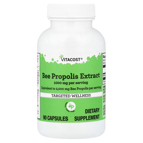 <img alt="Vitacost, Bee Propolis Extract, 90 Capsules (500 mg per Capsule)" title="Vitacost, Bee Propolis Extract, 90 Capsules (500 mg per Capsule),"