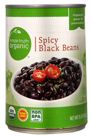 Simple Truth Organic Spicy Black Beans - 16 oz
