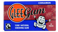 3 PACK of Glee Gum All Natural Chewing Gum Cinnamon -- 16 Pieces