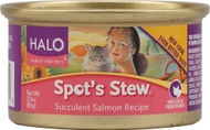 Halo Purely For Pets, Spots Stew for Cats,  Succulent Salmon - 3 oz