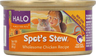 Halo Purely For Pets, Spots Stew for Cats,  Wholesome Chicken - 3 oz