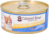 Catered Bowl Always Antibiotic Free Premium Cat Food Chicken Recipe - 5.5 oz
