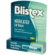 3 PACK of Blistex, Medicated Lip Balm, Lip Protectant/Sunscreen, SPF 15, .15 oz (4.25 g)