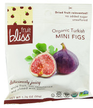 3 PACK of Fruit Bliss Organic Turkish Mini Figs -- 1.76 oz