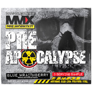 MuscleMaxx, PRE APOCALYPSE, Pre-Workout, Arginine + Taurine + Creatine + Beta-Alanine, Blue Wraithberry, 3 Serving Sample (0.68 oz) (19.2 g)