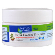 3 PACK of Earths Care, Dry & Cracked Skin Balm, 0.21 oz (6 g)