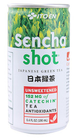 Ito En Teas, Sencha Shot Japanese Green Tea - 6.4 fl oz