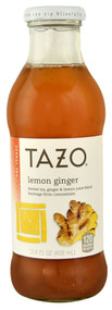 Tazo, Iced Tea,  Lemon Ginger, - 13.8 fl oz