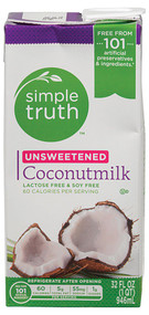 Simple Truth Unsweetened Coconutmilk - 32 fl oz