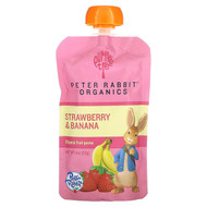 <img alt="3 PACK of Pumpkin Tree Organics, Peter Rabbit Organics, Organic Fruit Puree, Strawberry & Banana, 4 oz (113 g)" title="3 PACK of Pumpkin Tree Organics, Peter Rabbit Organics, Organic Fruit Puree, Strawberry & Banana, 4 oz (113 g),815367010100"