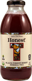 Honest Beverages, Organic Herbal Tea,  Black Forest Berry - 16 fl oz