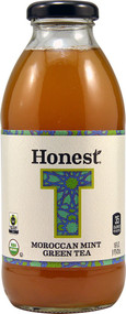 Honest Beverages, Organic Green Tea,  Moroccan Mint - 16 fl oz