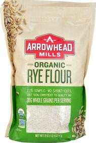Arrowhead Mills, Organic Rye Flour, 20 oz (567 g)