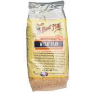 Bobs Red Mill, Unprocessed Millers Wheat Bran, 8 oz (226 g)