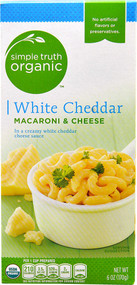 Simple Truth Organic Macaroni & Cheese White Cheddar - 6 oz