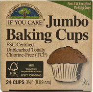 3 PACK of If You Care Baking Cups Jumbo Unbleached -- 24 Cups