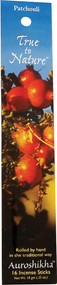 3 PACK of Auroshikha Natures Made Incense Patchouli -- 16 Sticks