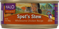 Halo Purely For Pets, Spots Stew for Cats,  Wholesome Chicken - 5.5 oz