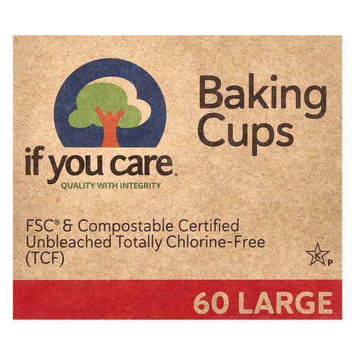 <img alt="3 PACK of If You Care, Baking Cups, Large , 60  Count" title="3 PACK of If You Care, Baking Cups, Large , 60  Count,770009010484"