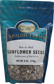 Shiloh Farms, Sunflower Seeds Raw in Shell - 6 oz