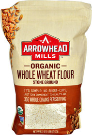 Arrowhead Mills Organic Whole Wheat Flour - 22 oz