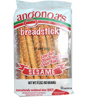 Angonoas, Breadsticks, Sesame, 3.25 oz (92 g) (5 PACK)