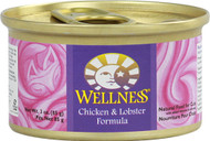 Wellness, Canned Cat Food,  Chicken and Lobster - 3 oz