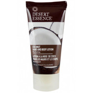 3 PACK of Desert Essence, Travel Size, Coconut Hand and Body Lotion, 1.5 fl oz (44 ml)