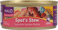 3 PACK of Halo Purely For Pets Spots Stew for Dogs Turkey & Salmon Recipe -- 5.5 oz