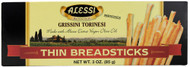 3 PACK of Alessi Grissini Torinesi Thin Breadsticks -- 3 oz