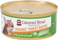 Catered Bowl Always Organic Premium Cat Food Turkey Recipe - 5.5 oz