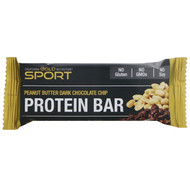 California Gold Nutrition, Protein Bar, Peanut Butter Dark Chocolate Chip, Gluten Free, 2.1 oz (60 g )