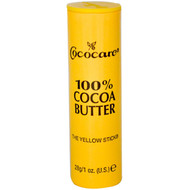 3 PACK of Cococare, 100% Cocoa Butter, The Yellow Stick, 1 oz (28 g)