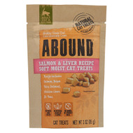 Abound Soft Moist Cat Treats Salmon & Liver Recipe - 3 oz