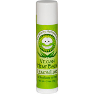 Merry Hempsters, Vegan Hemp Balm, Lip Balm, Lemon-Lime, 0.14 oz (4 g) (5 PACK)
