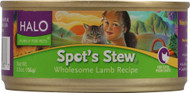 Halo Purely For Pets, Spots Stew for Cats,  Wholesome Lamb - 5.5 oz