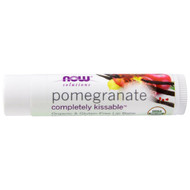 Now Foods, Solutions, Completely Kissable, Organic Lip Balm, Pomegranate, 0.15 oz (4.25 g)