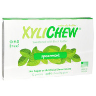 3 PACK OF Xylichew Gum, Spearmint, 12 Pieces
