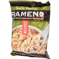 3 PACK OF Koyo Natural Foods, Garlic Pepper Ramen, 2.1 oz (60 g)