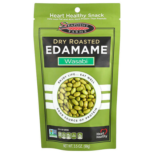 <img alt="3 PACK of Seapoint Farms, Dry Roasted Edamame, Wasabi, 3.5 oz (99 g)" title="3 PACK of Seapoint Farms, Dry Roasted Edamame, Wasabi, 3.5 oz (99 g),711575102104"
